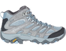 Bota Merrell Moab 3 Mid Gtx W Cinza/Azul