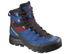 Bota Salomon X Alp MTN GTX Azul / Preto / Vermelho