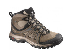 Bota Salomon Evasion Mid GTX marrom / areia / preta