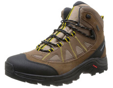 Botas Salomon Authentic LTR GTX Marrom / Preto / Amarelo