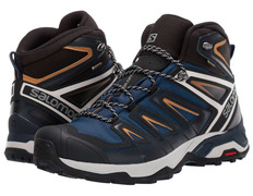 Botas Salomon X Ultra 3 Mid GTX Marinho / Preto / Ouro