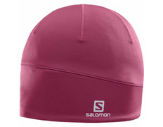 Salomon Active Beanie Chapéu Laranja Rojo granate