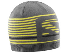 Gorro Salomon Flatspin Short Beanie Grey / Lima