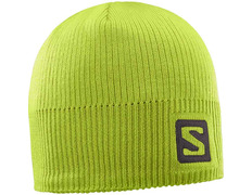 Gorro Salomon Logo Beanie Verde Lima