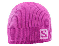 Gorro Salomon Logo Beanie Rosa