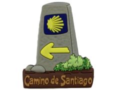 Ímã de borracha Mojón Camino de Santiago