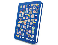 Caderno Camino de Santiago Blue Stamps