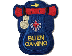 Patch bordado de mochila Buen Camino