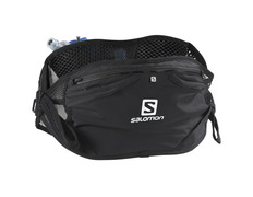 Bolsa de cintura preta com conjunto de cinto Salomon Adv Skin 3