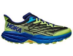 Sapato Hoka Speedgoat 5 Azul/Limão