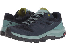 Salomon Outline Wide GTX W Navy / Green Shoe