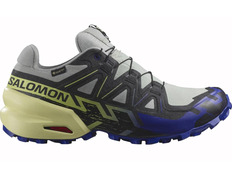 Sapato Salomon Speedcross 6 GTX cinza/preto/azul/verde