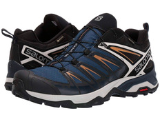 Sapatos Salomon X Ultra 3 GTX marinho / preto / dourado