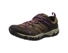 Merrell All Out Blaze Vent GTX W marrom / ocre / sapato fúcsia