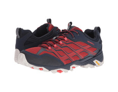 Merrell Moab Fst sapato vermelho / preto