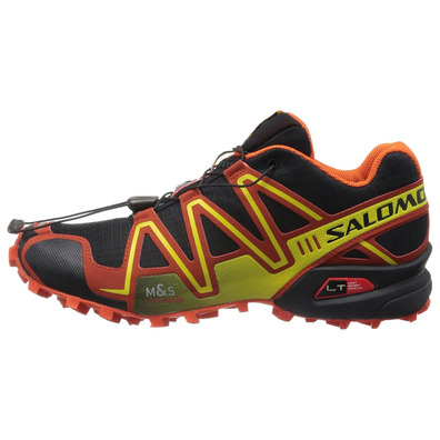 Sapato Salomon Speedcross 3 Preto / Laranja / Amarelo