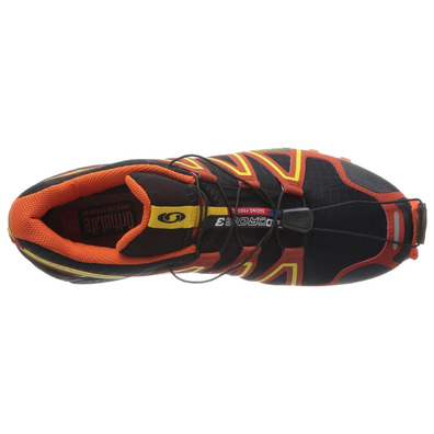 Sapato Salomon Speedcross 3 Preto / Laranja / Amarelo