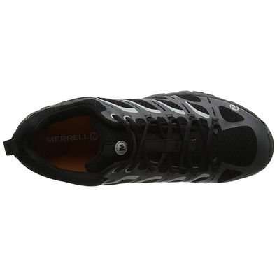 Merrell Moab Edge WTPF sapato preto / cinza