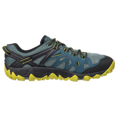 Zapato Merrell All Out Blaze Aero Sport Azul / Amarillo