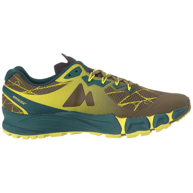 Merrell Agility Peak Flex Mustard / Blue Shoe