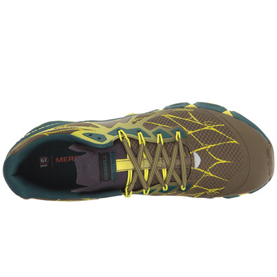 Merrell Agility Peak Flex Mustard / Blue Shoe