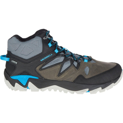 Bota Merrell All Out Blaze 2 Mid GTX Kaki / Negro / Azul