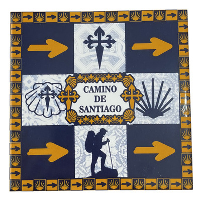 Bloco de múltiplos símbolos Camino de Santiago 15x15