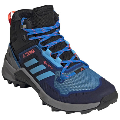 Bota Adidas Terrex Swift R3 Mid GTX azul/preta