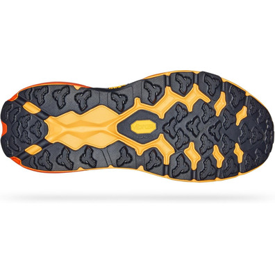 Bota Hoka Speedgoat 5 Mid GTX preta/laranja