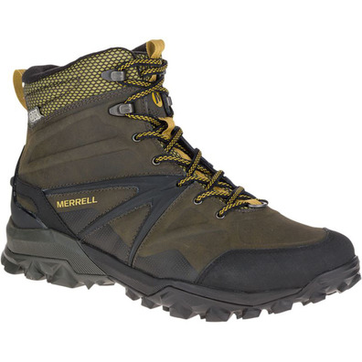 Bota Merrell Capra Glacial Ice + Mid WTPF Kaki / Ocre