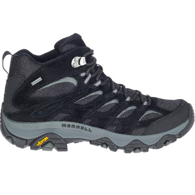 Bota Merrell Moab 3 Mid Gtx Preta/Cinza