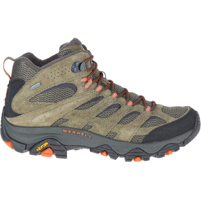 Bota Merrell Moab 3 Mid Gtx Verde Oliva