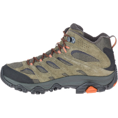 Bota Merrell Moab 3 Mid Gtx Verde Oliva