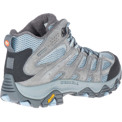 Bota Merrell Moab 3 Mid Gtx W Cinza/Azul