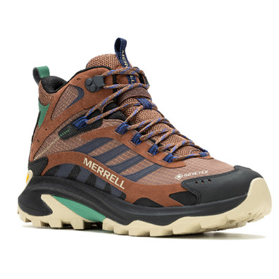 Bota Merrell Moab Speed 2 Mid GTX marrom/marinho/preto