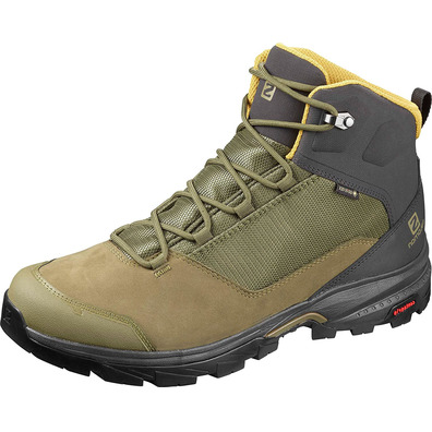 Bota Salomon Outward GTX marrom / cáqui