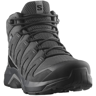 Bota Salomon X-Adventure Recon Mid GTX Preta/Cinza