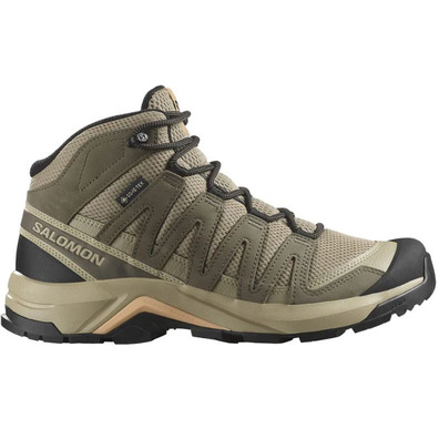 Bota Salomon X-Adventure Recon W Mid GTX Areia/Bege