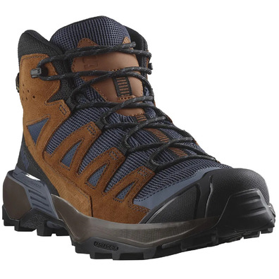 Bota Salomon X Ultra 360 Ltr Mid Gtx Marrom/Indigo