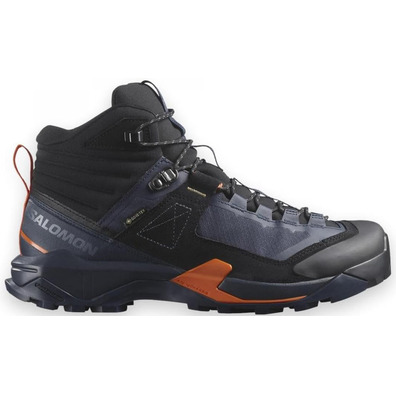 Bota Salomon X Ultra Alpine Mid GTX Azul/Preto