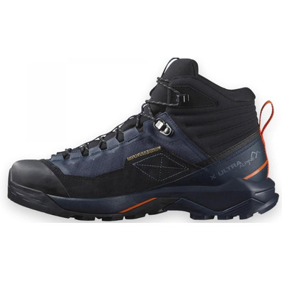 Bota Salomon X Ultra Alpine Mid GTX Azul/Preto