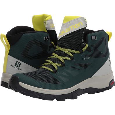 Botas Salomon Outline Mid GTX Green / Lima