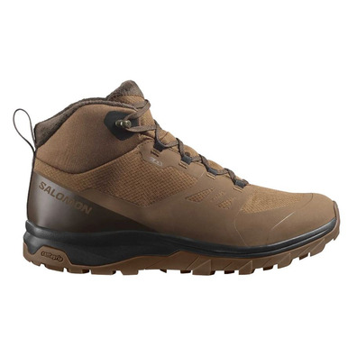 Botas Salomon Outsnap CSWP castanho