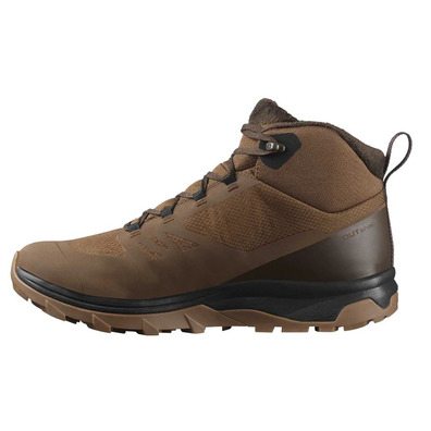 Botas Salomon Outsnap CSWP castanho