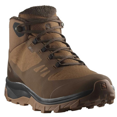 Botas Salomon Outsnap CSWP castanho