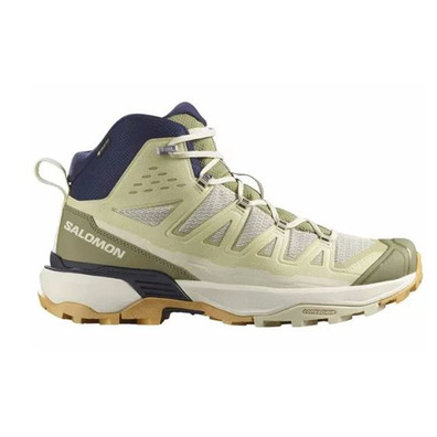 Botas Salomon X Ultra 360 Edge Mid GTX Bege/Verde