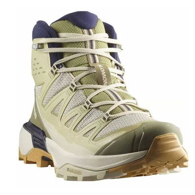 Botas Salomon X Ultra 360 Edge Mid GTX Bege/Verde