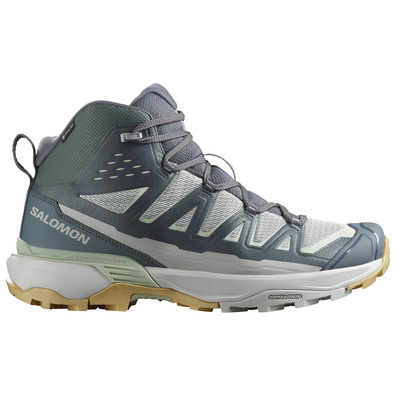 Botas Salomon X Ultra 360 Edge Mid GTX Verde/Cinza