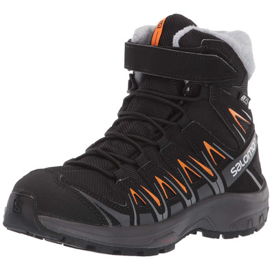 Botas Salomon XA PRO 3D Inverno TS CSWP J Negro / Naranja