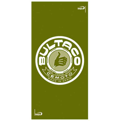 Braga Wind Bultaco Logo Verde 1402